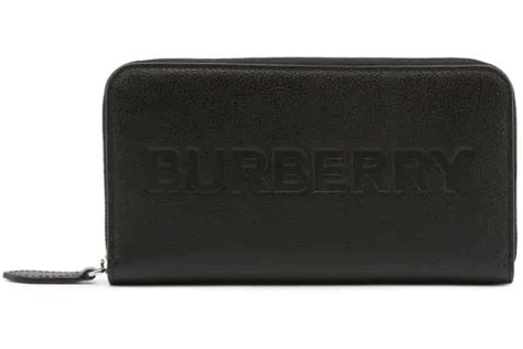 burberry porter continental wallet black|Burberry black wallet.